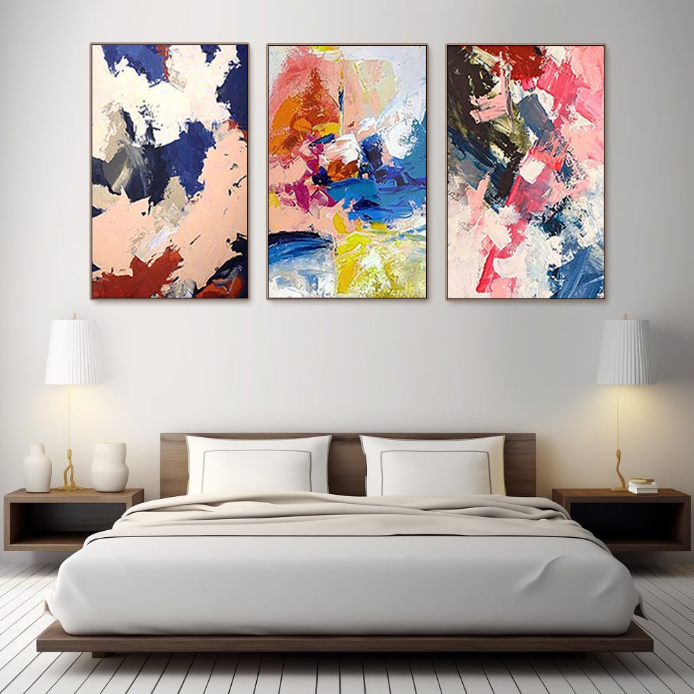 Abstract Painting "Vibrant Chaos"