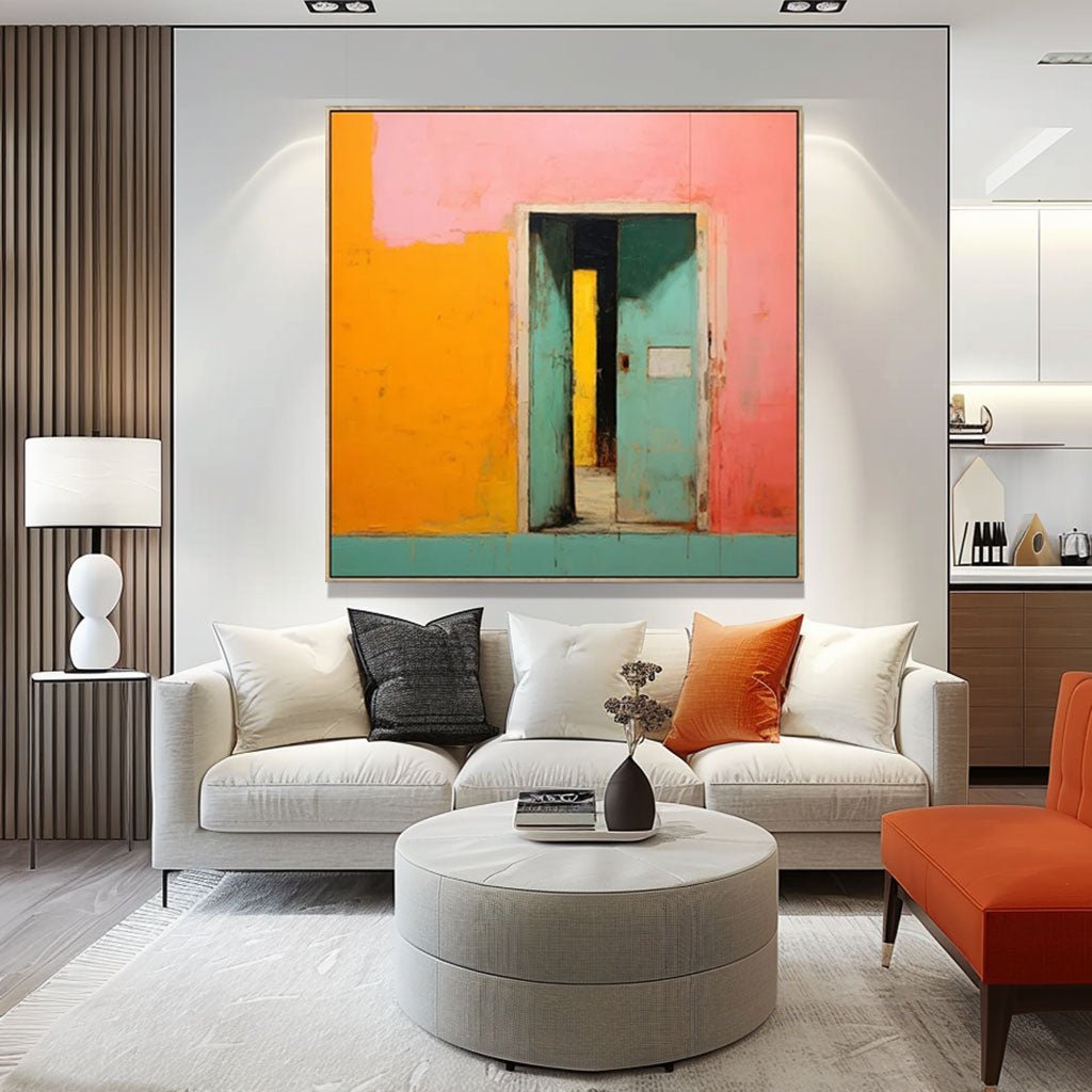 Abstract Painting "Vibrant Journey"