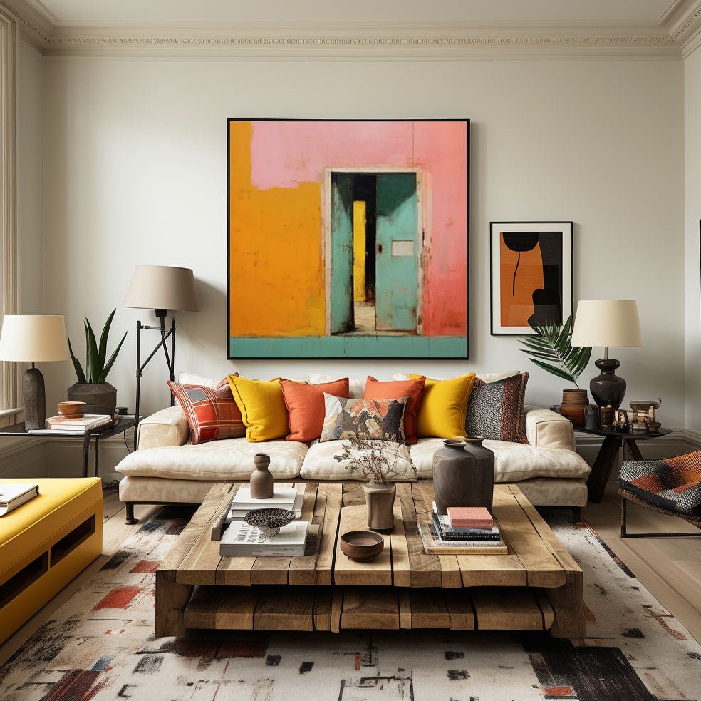Abstract Painting "Vibrant Journey"