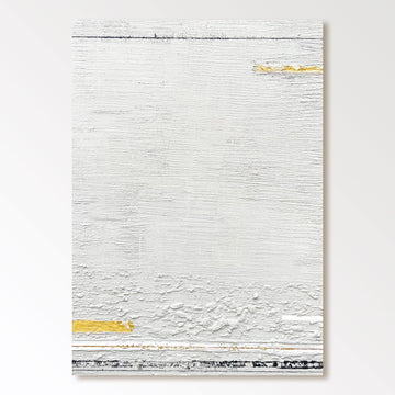 Abstract Painting "Vit Stillhet”