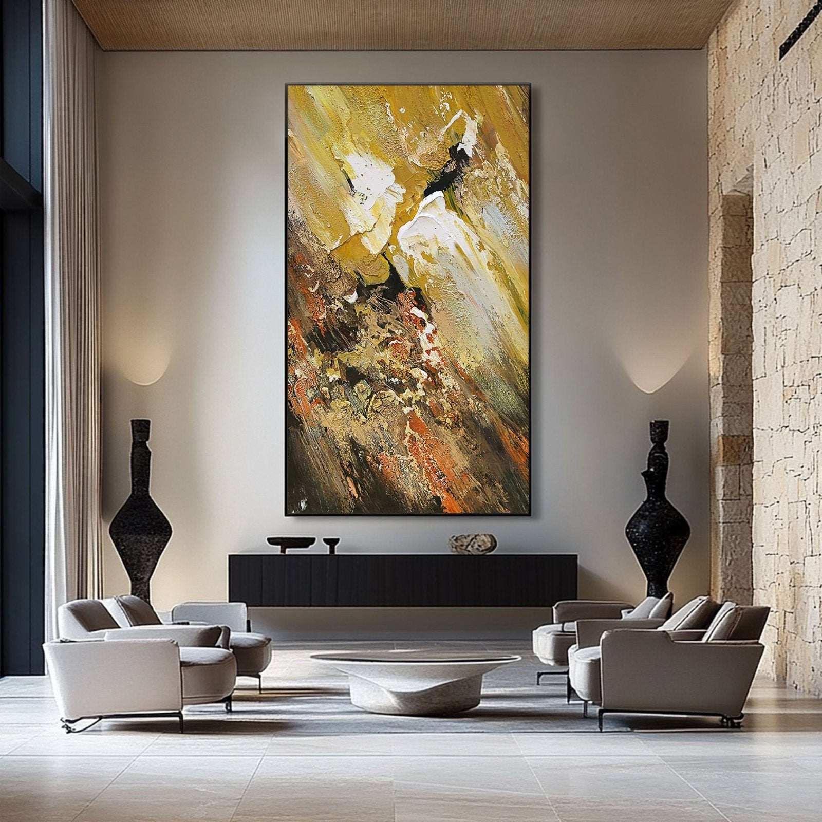 Abstract Painting "Vivant"