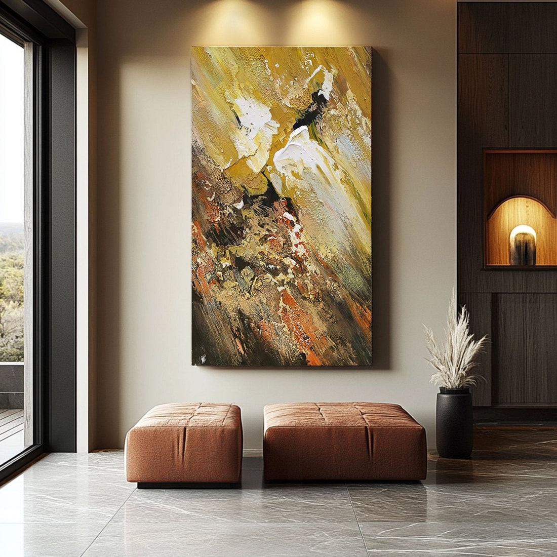 Abstract Painting "Vivant"