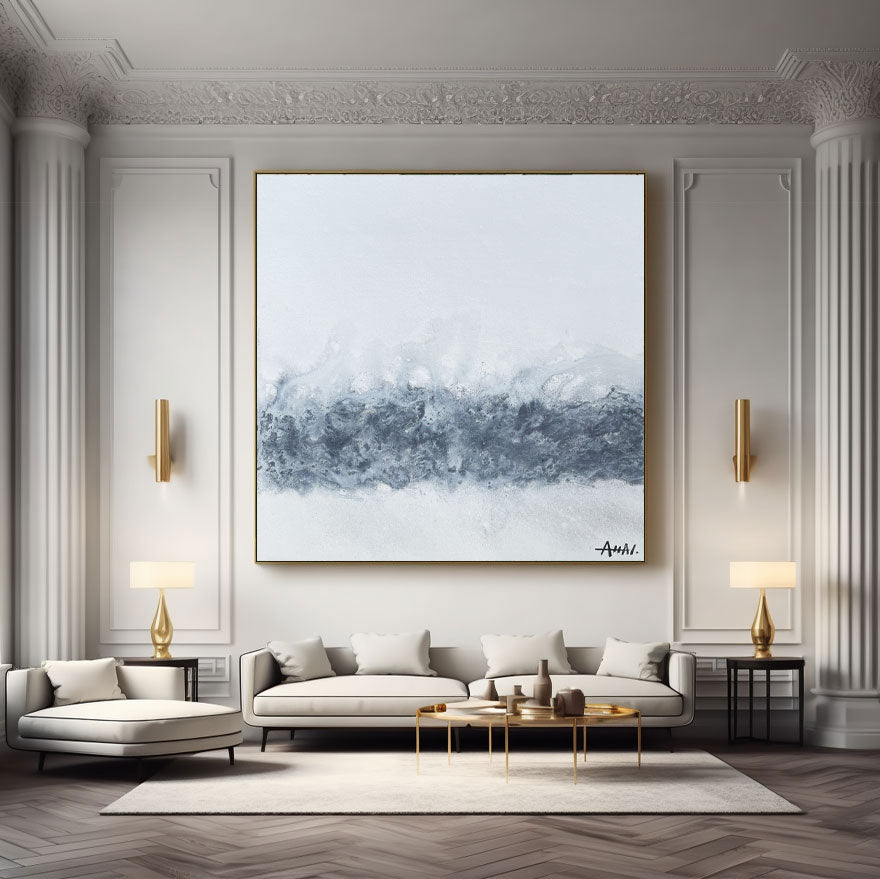 Abstract Painting "Wałek Mocy”