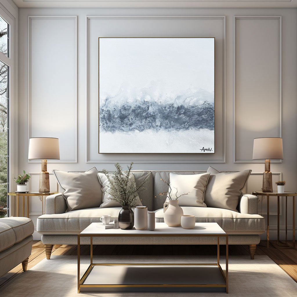 Abstract Painting "Wałek Mocy”