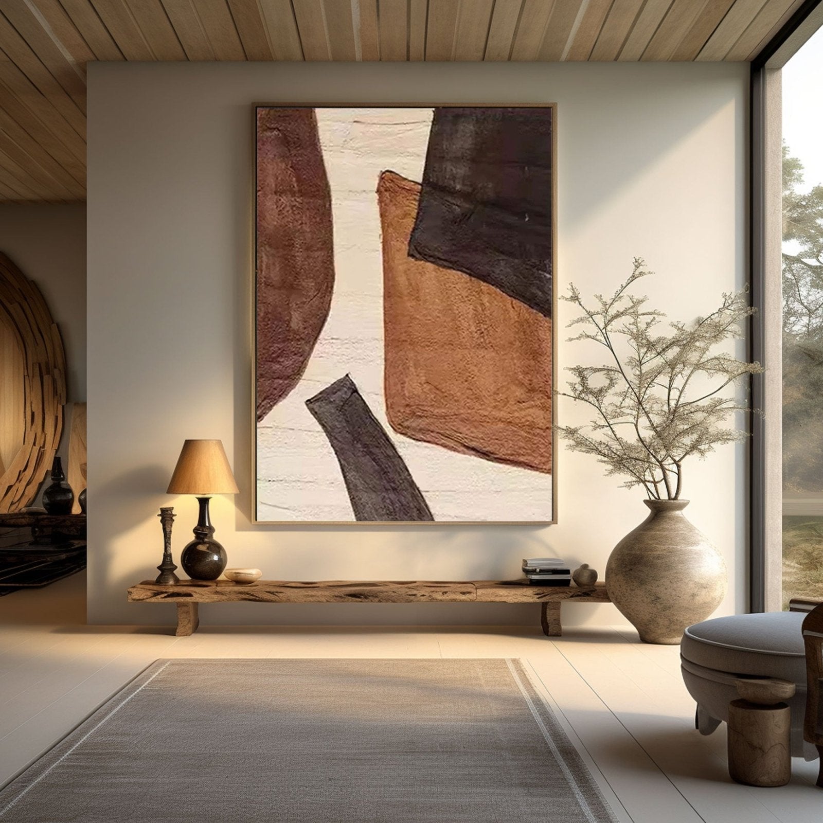 Abstract Painting "Warm Embrace"