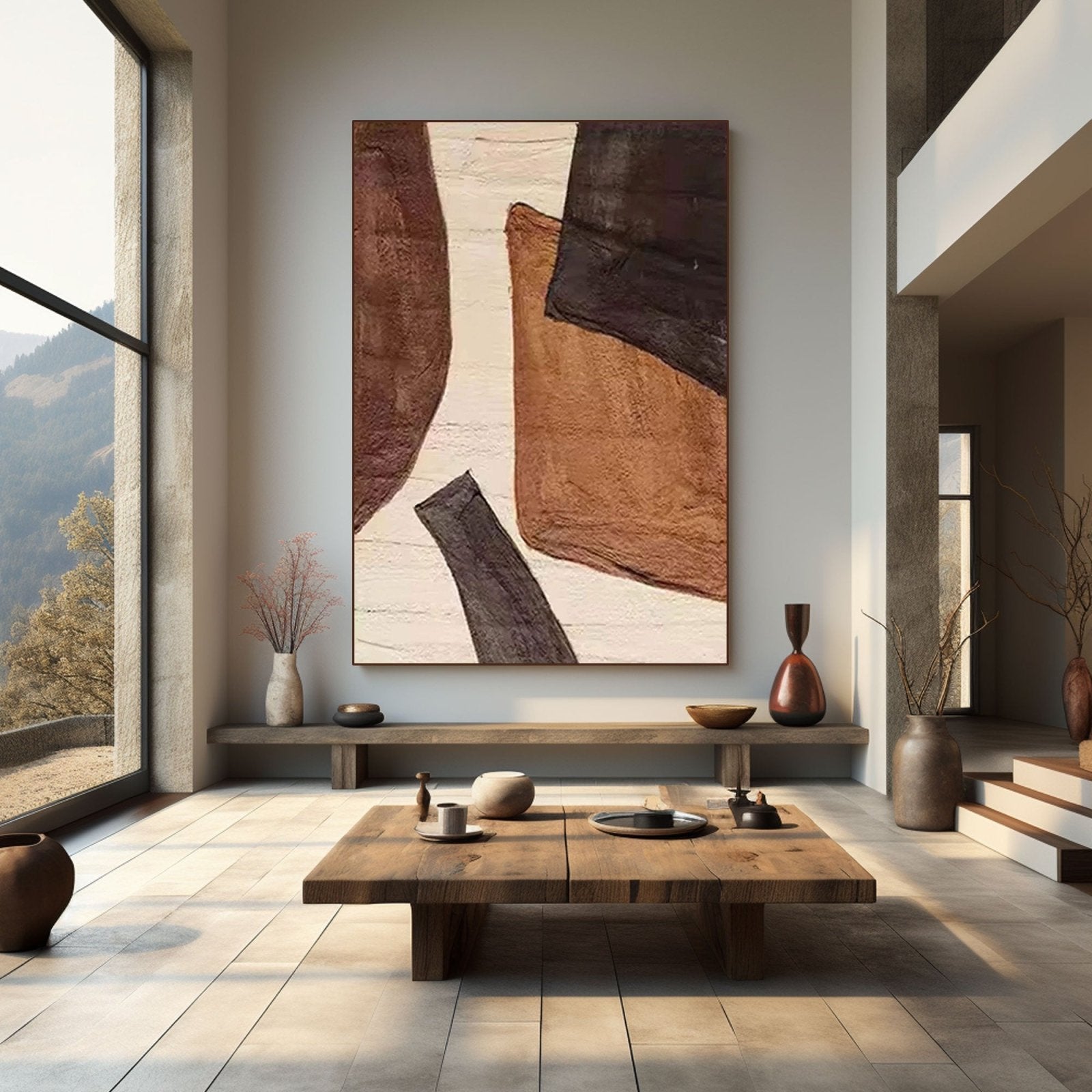 Abstract Painting "Warm Embrace"