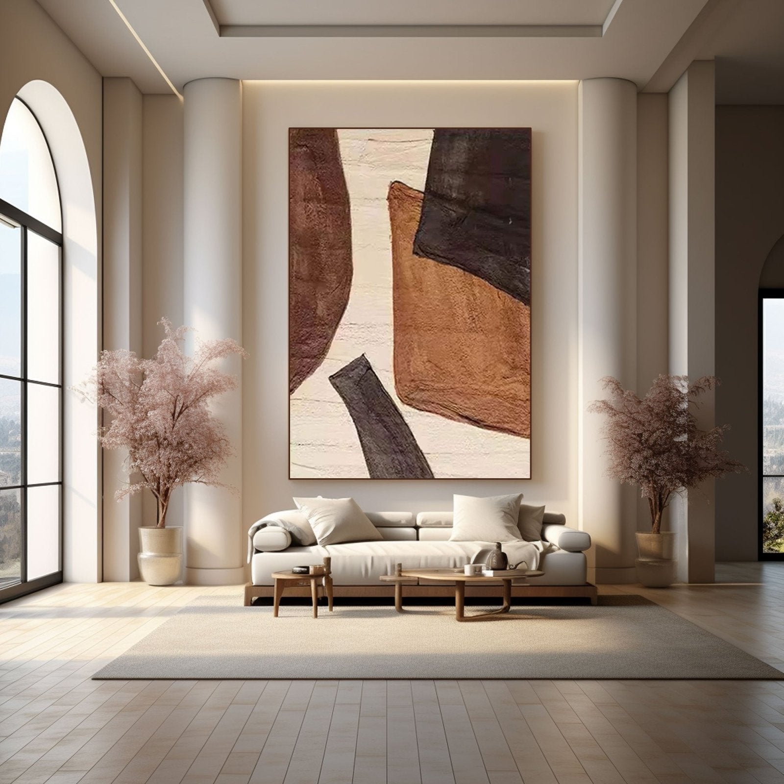 Abstract Painting "Warm Embrace"