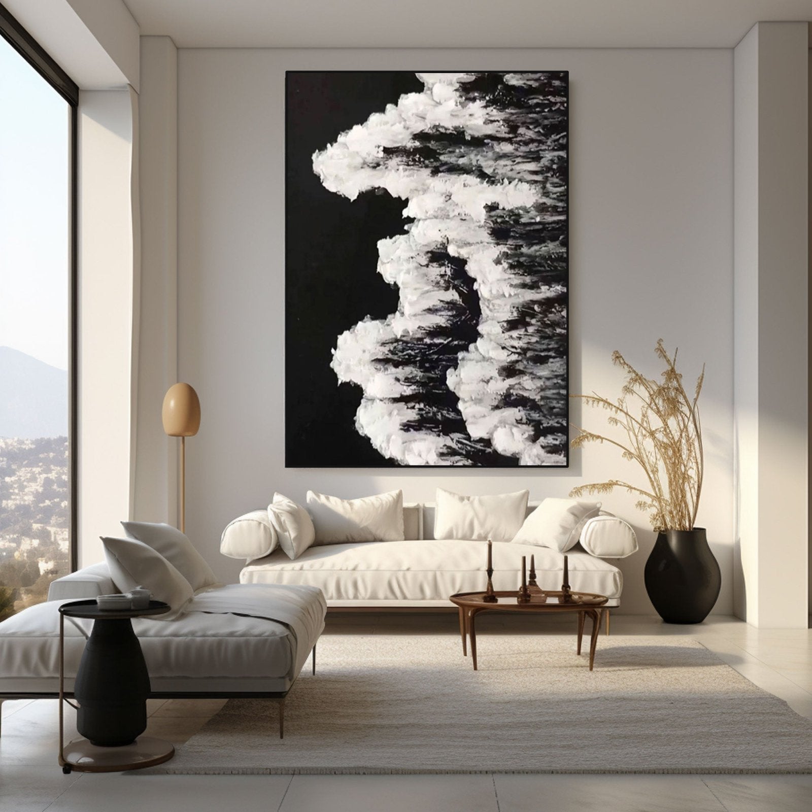 Abstract Painting "Waves"