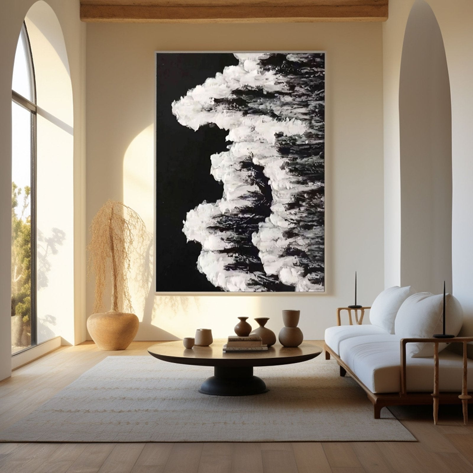 Abstract Painting "Waves"
