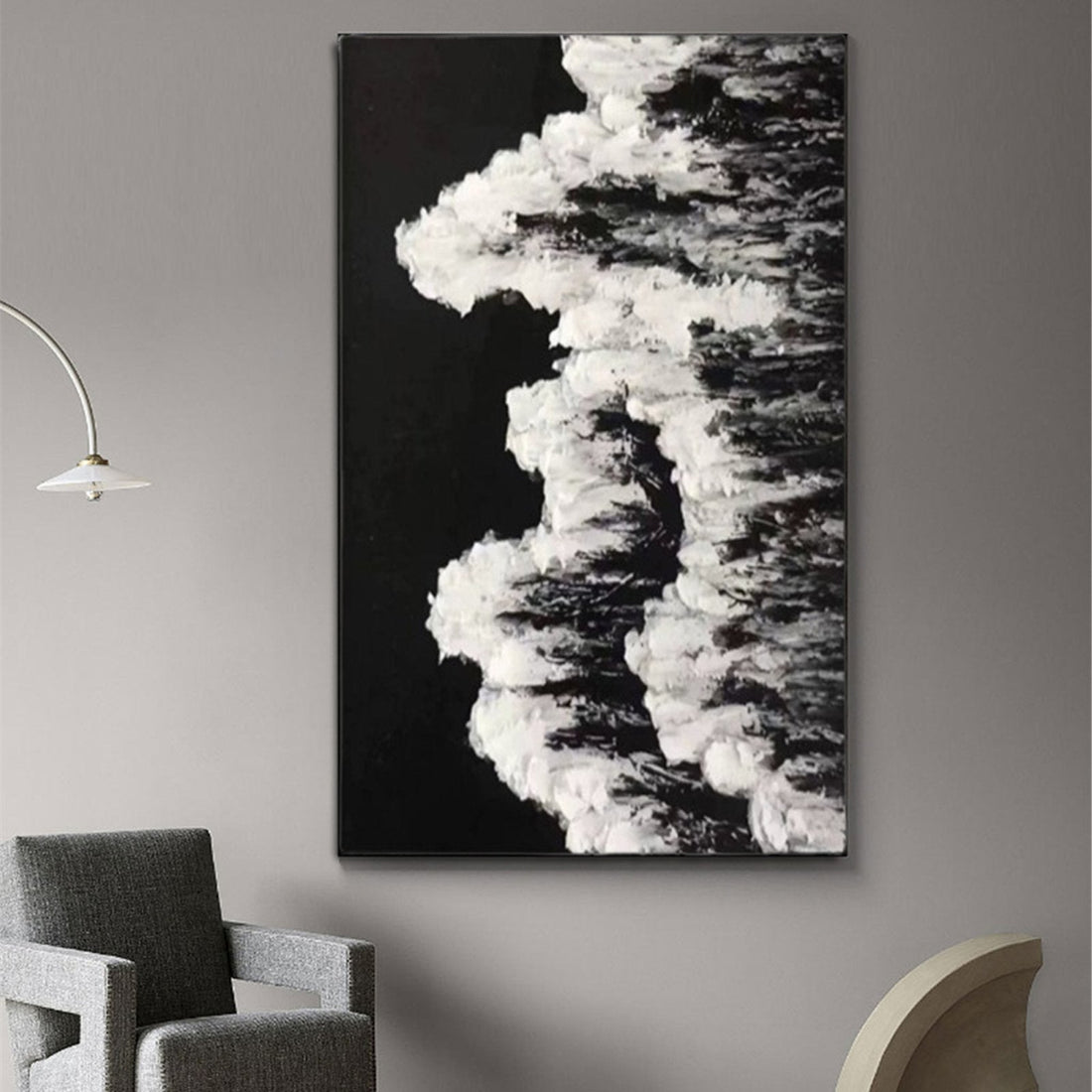Abstract Painting "Waves"