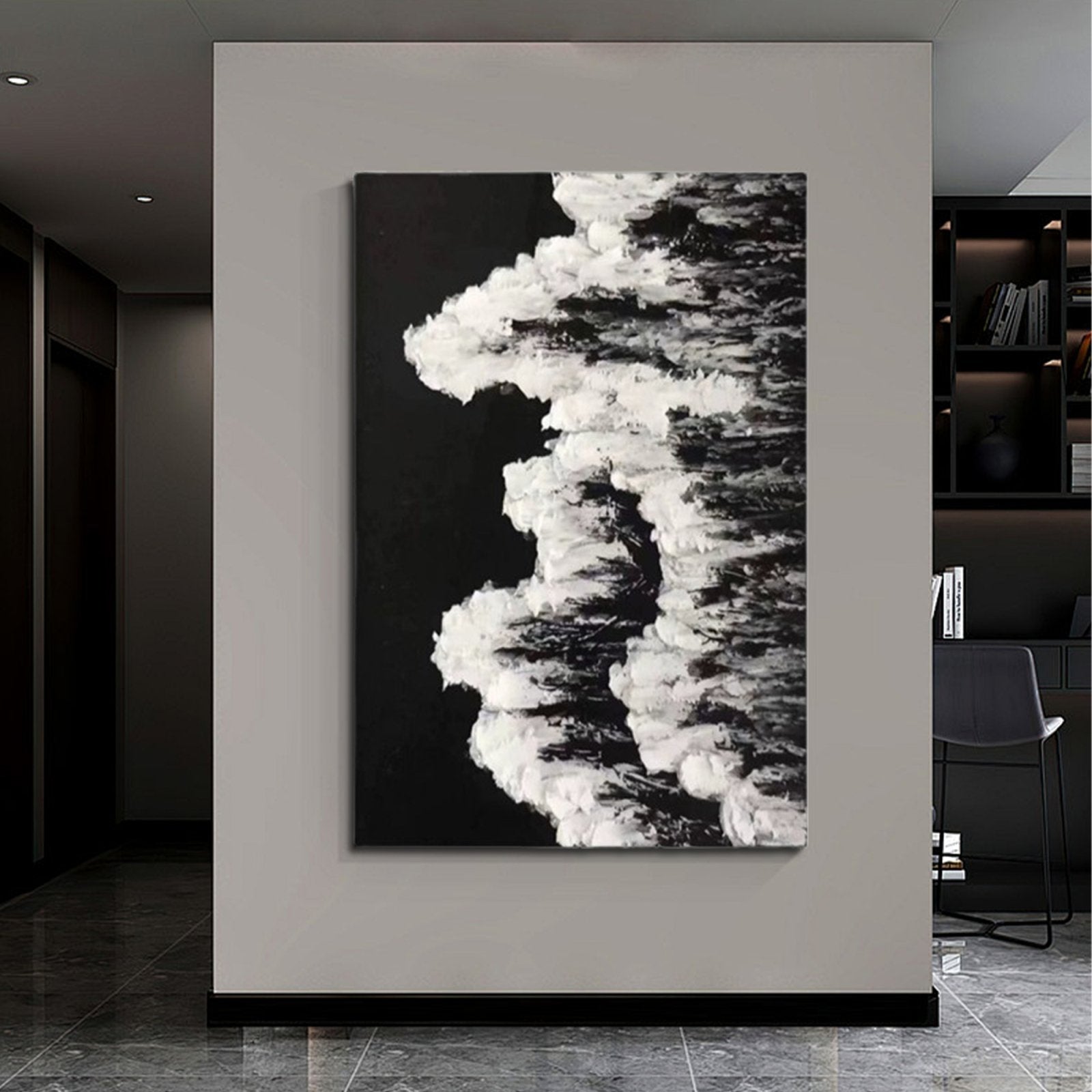 Abstract Painting "Waves"