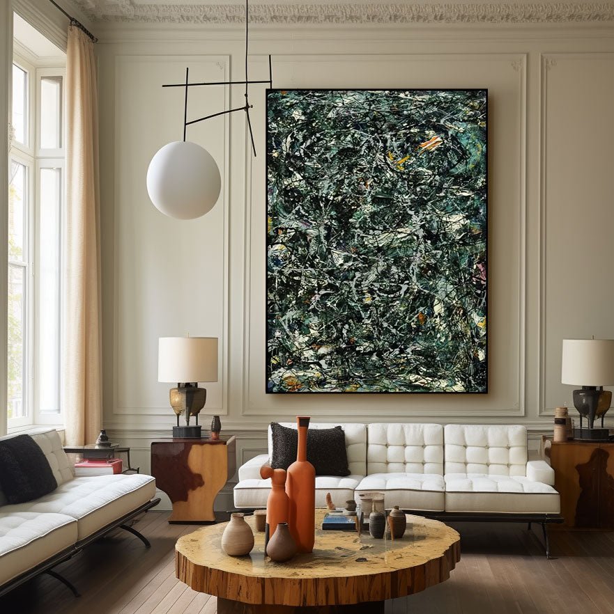 Abstract  Painting "Whispers of Disorder"