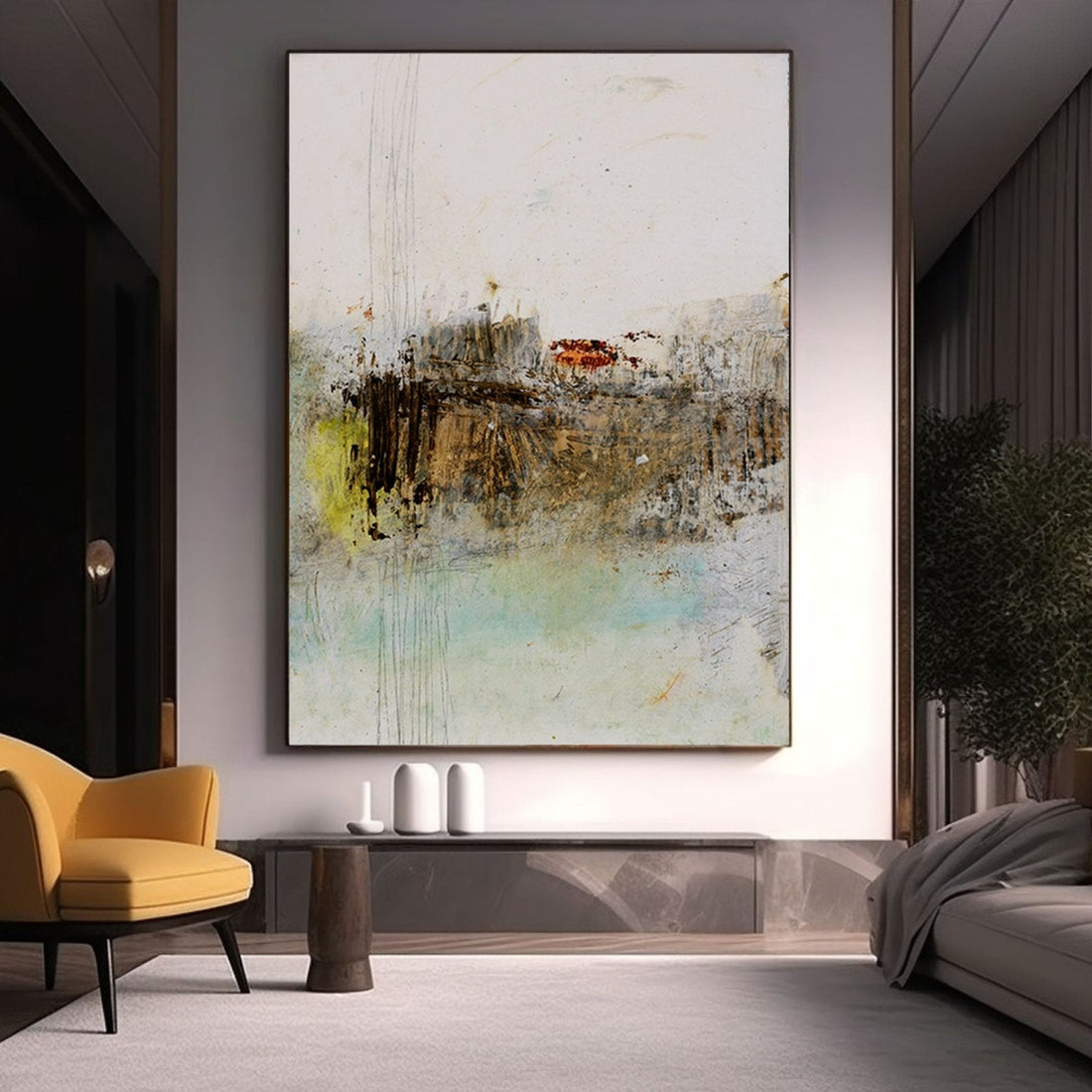 Abstract Painting "Whispers of Eternity"