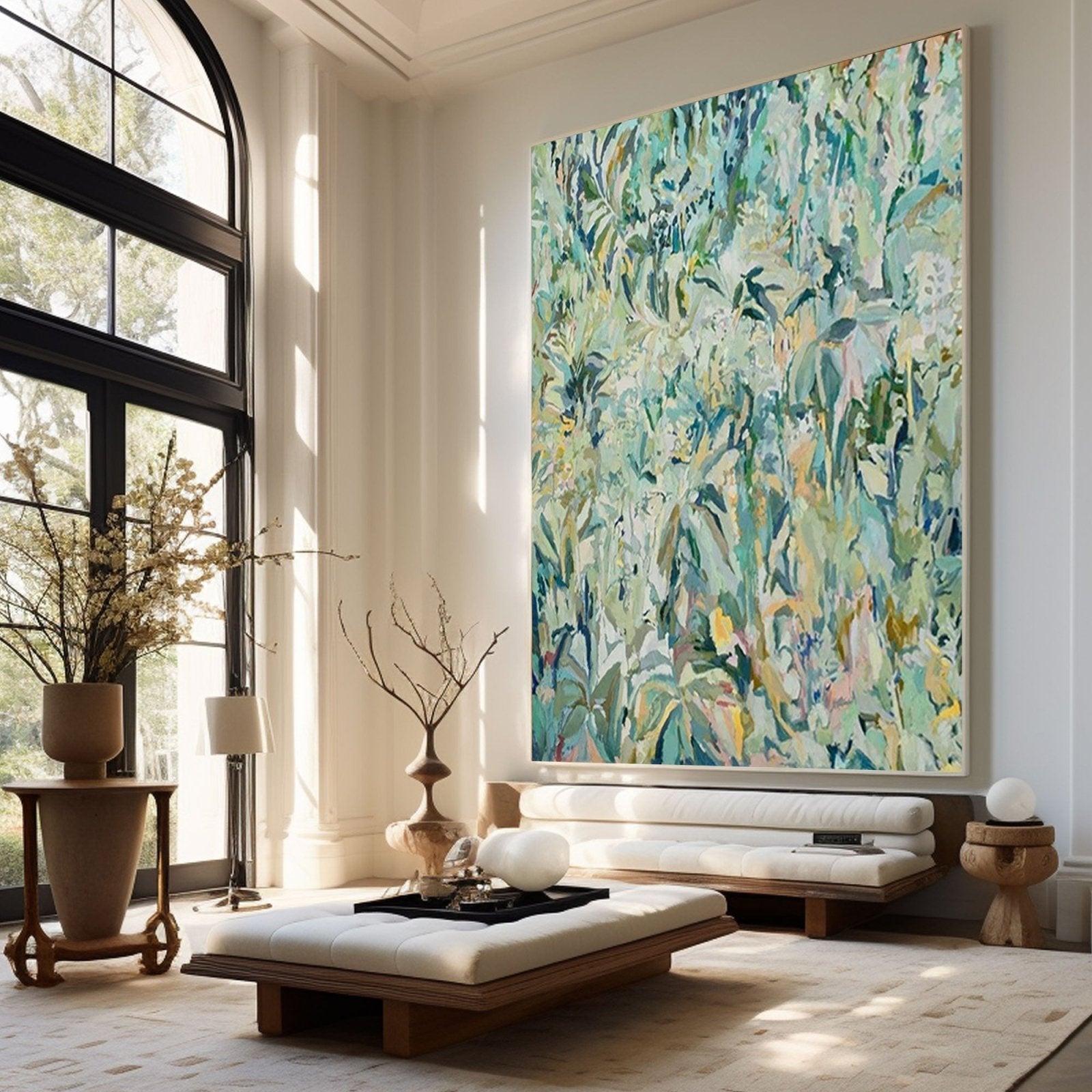 Abstract  Painting "Whispers of Nature"