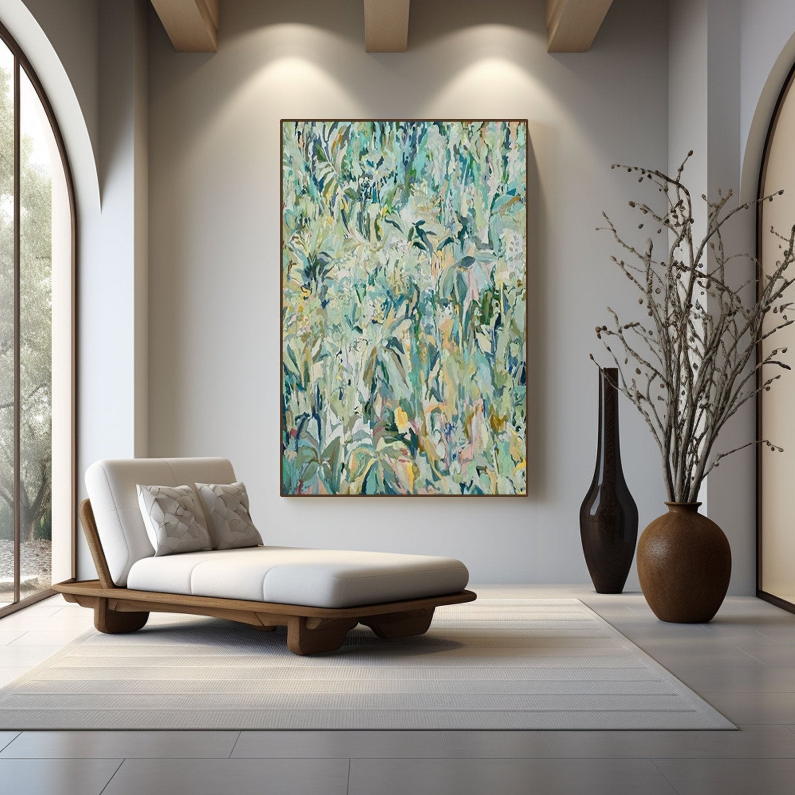 Abstract  Painting "Whispers of Nature"