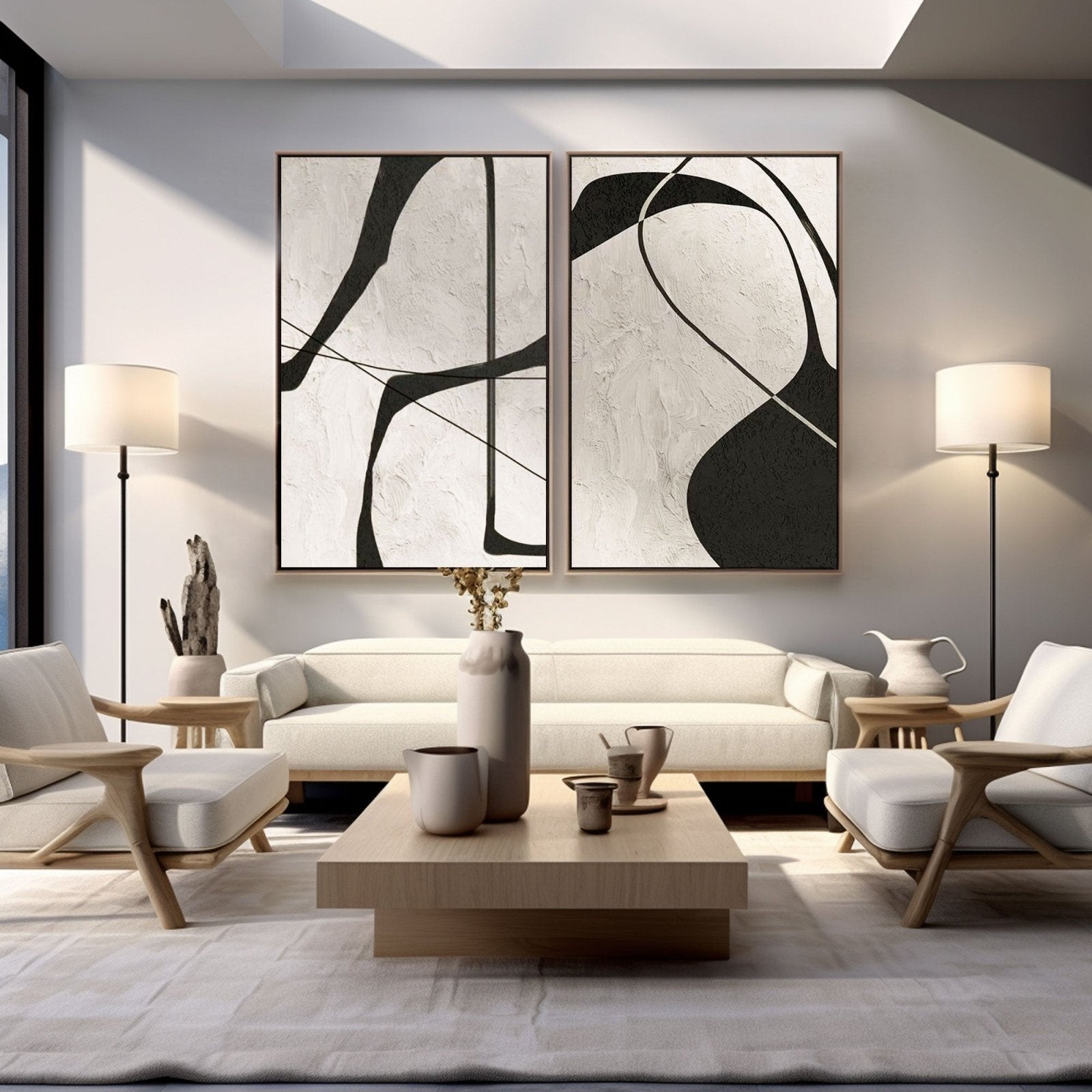 Abstract Painting  "Whispers of Romance"