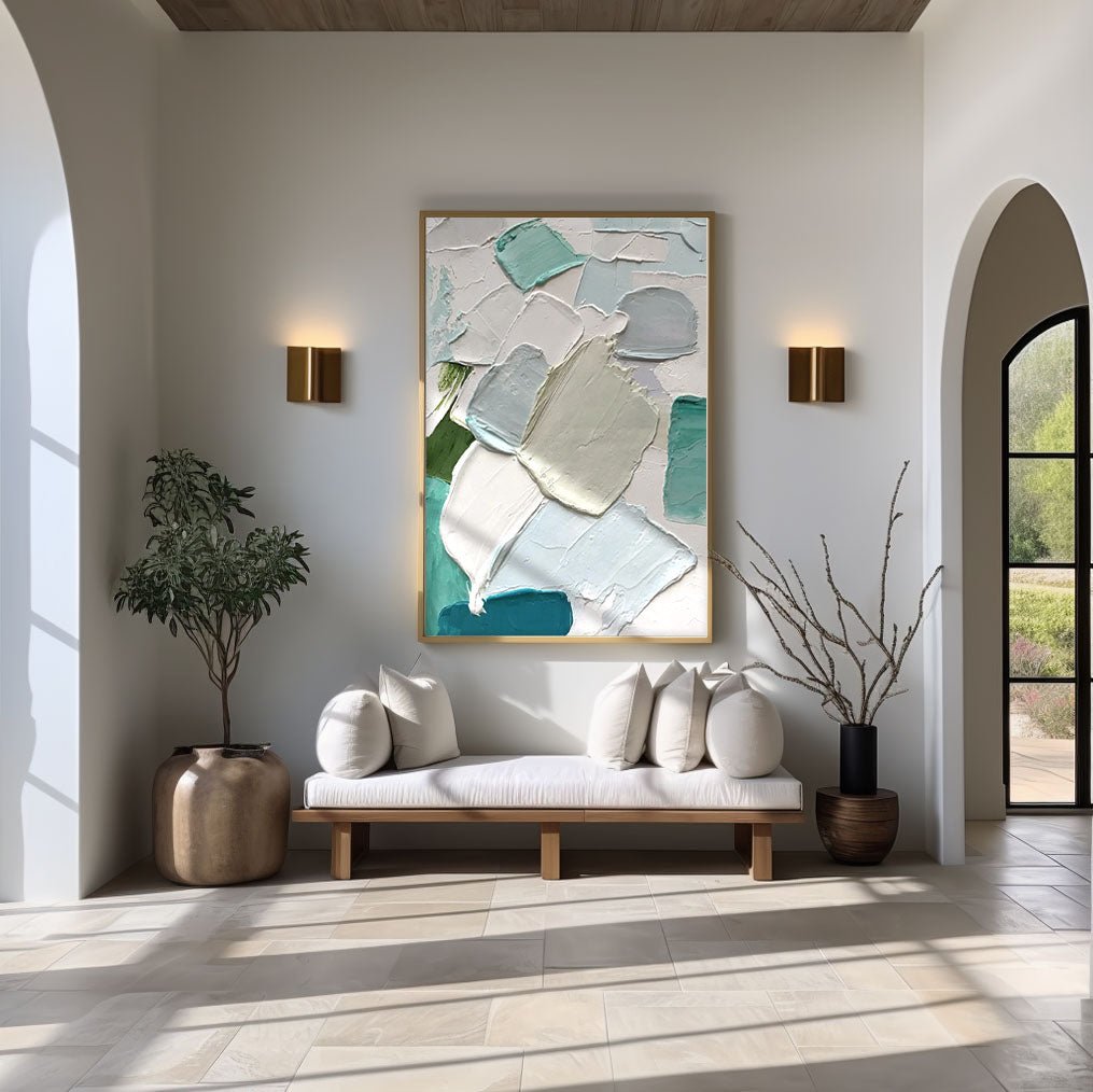 Abstract Painting "Whispers of Tranquility"