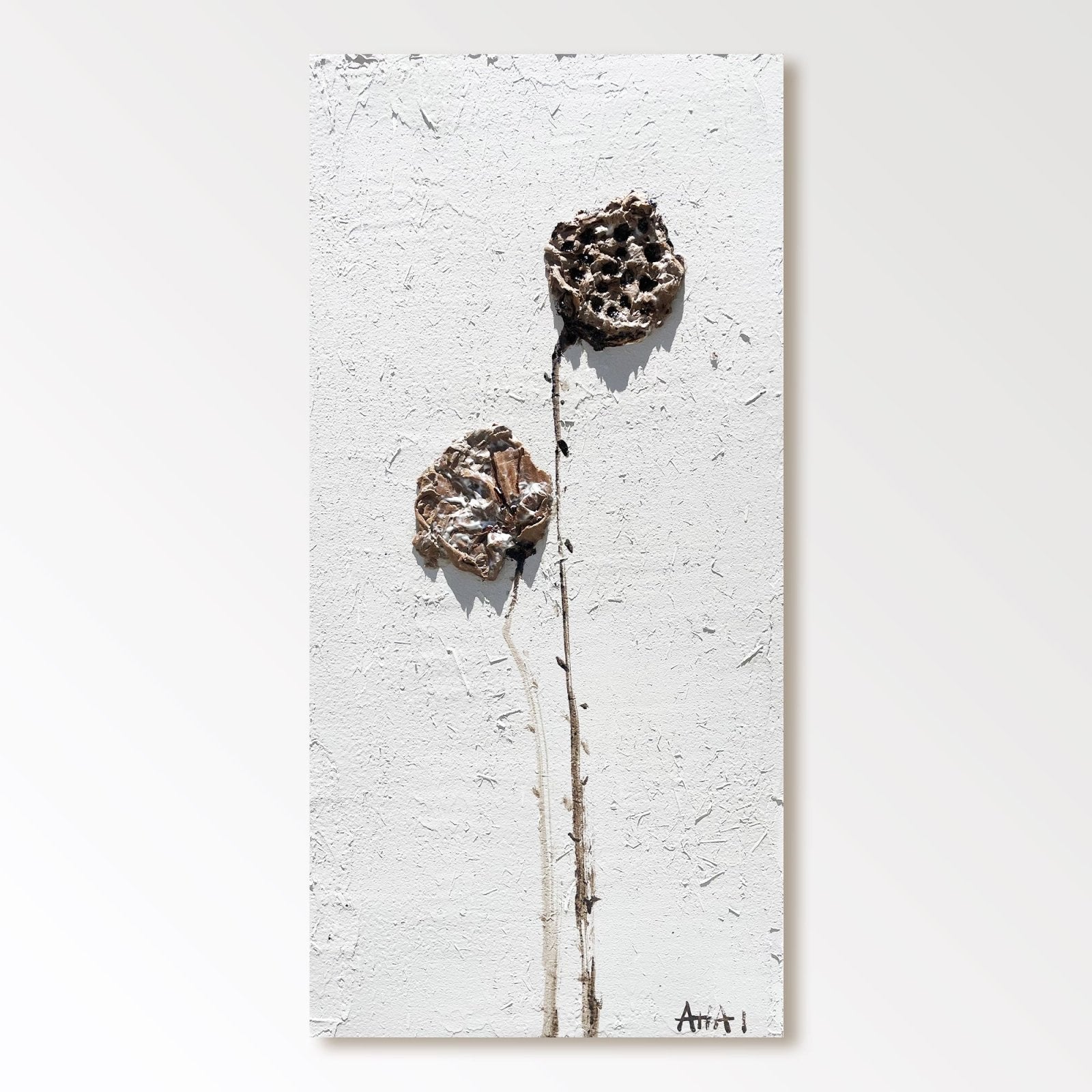 Abstract Painting "Zapomenut�� Kv��tiny"