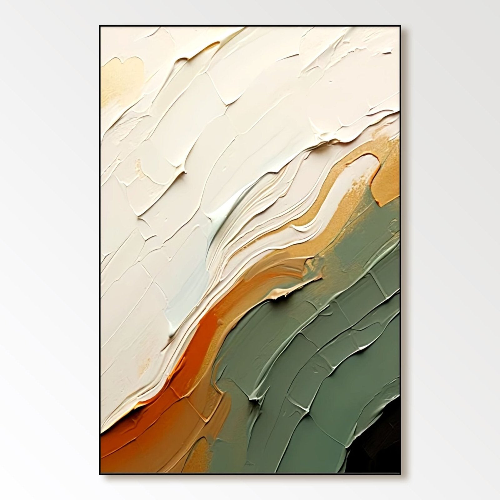 Abstract Plaster Painting "Aether"