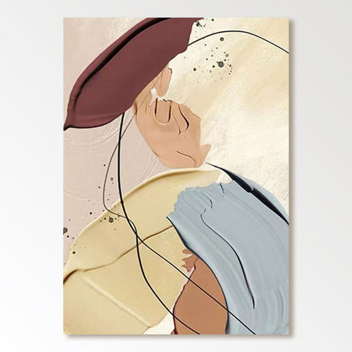 Abstract Plaster Painting 