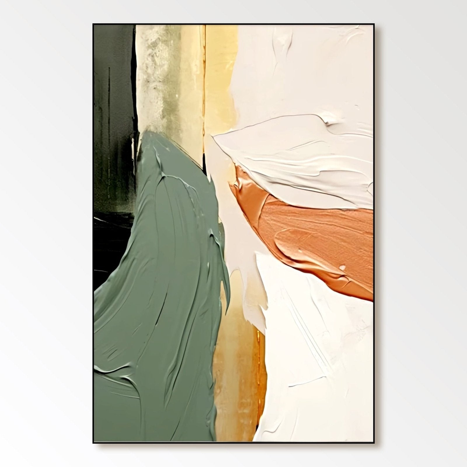 Abstract Plaster Painting "Chroma"