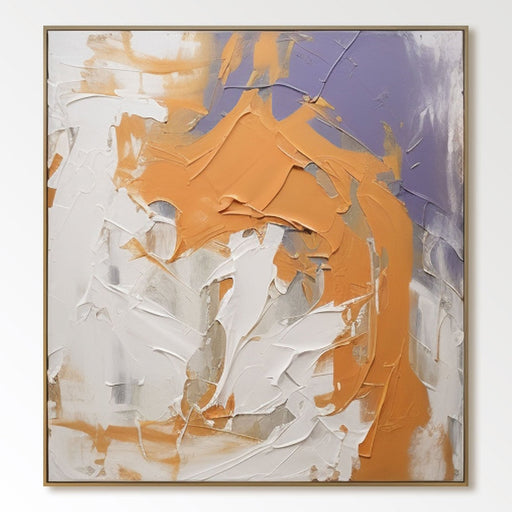 Abstract Plaster Painting 