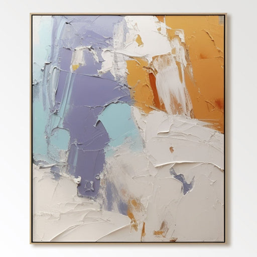 Abstract Plaster Painting 