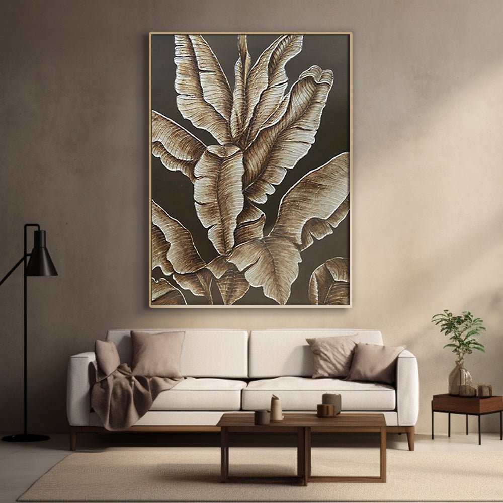 Abstract Plaster Painting "Elegance"