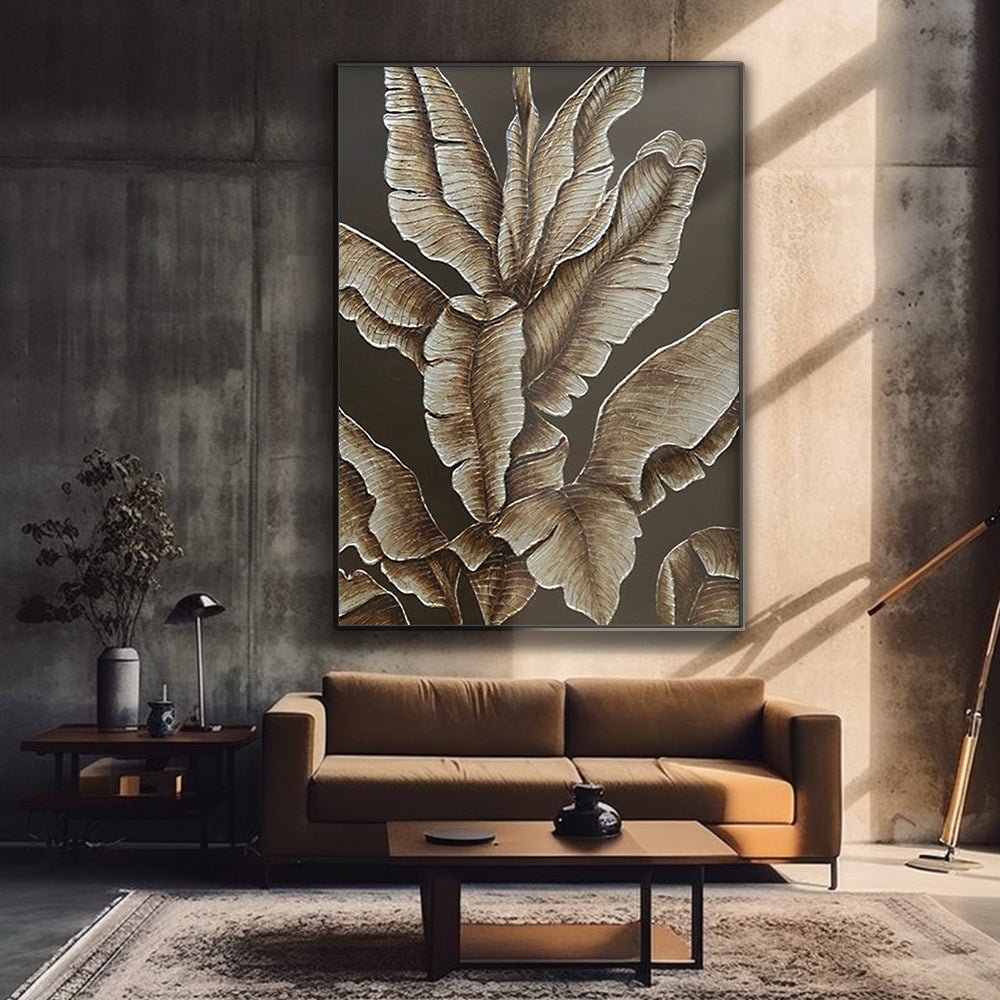 Abstract Plaster Painting "Elegance"