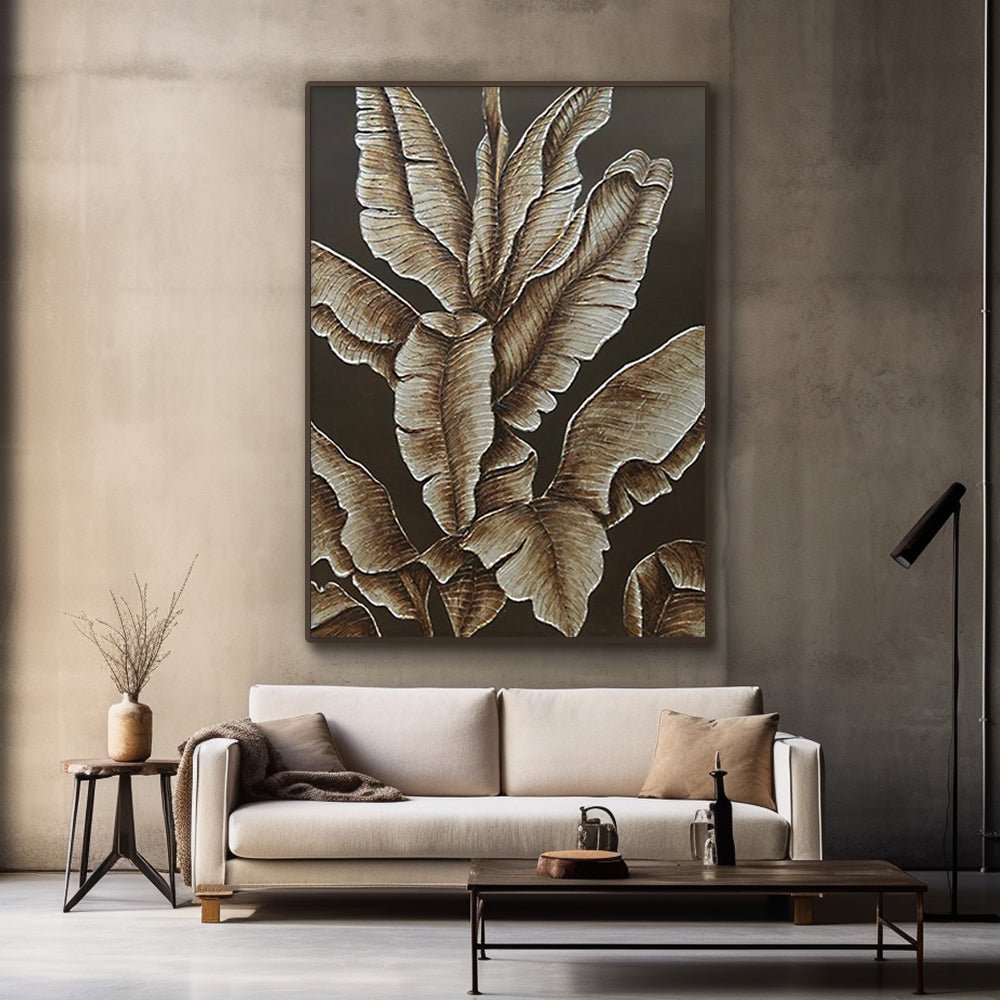Abstract Plaster Painting "Elegance"