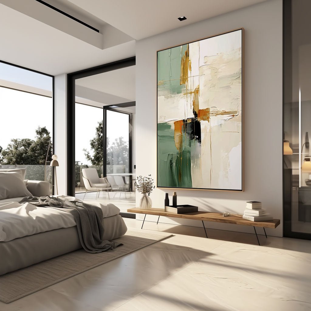 Abstract Plaster Painting "Nirvana"