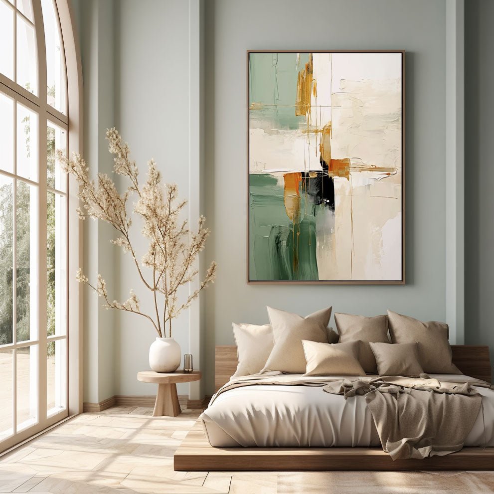 Abstract Plaster Painting "Nirvana"