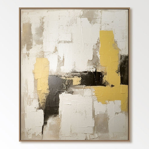 Abstract Plaster Painting 