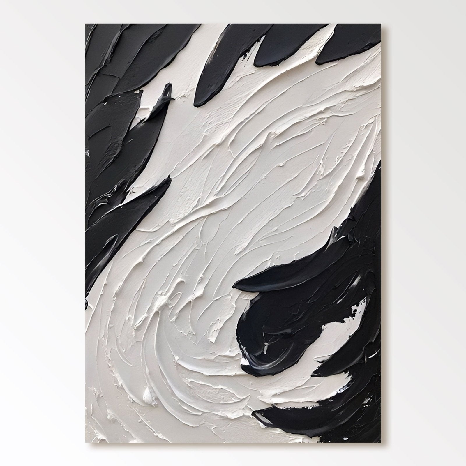 Abstract Plaster Painting "Zenith"