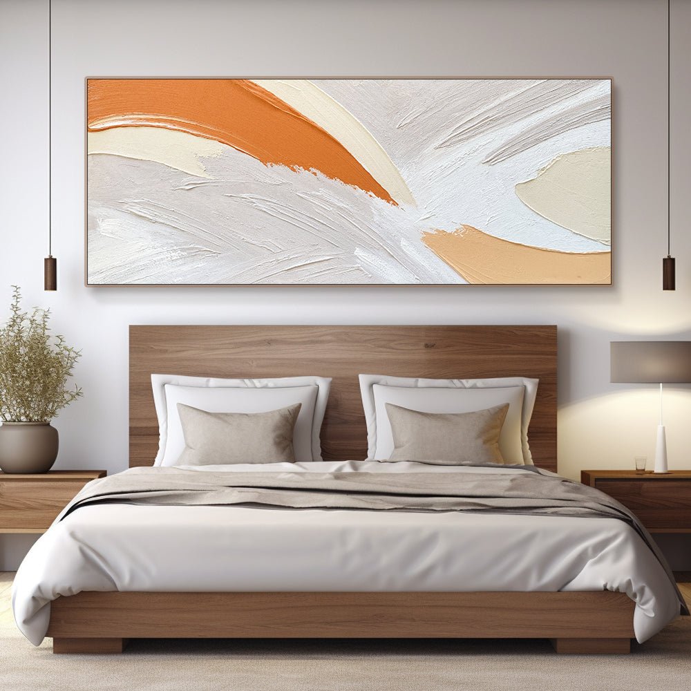 Abstract Plaster Wall Art  "Illumination"