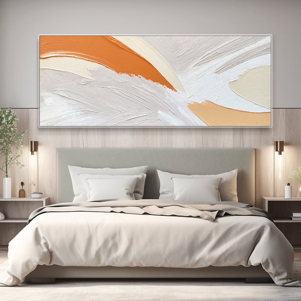 Abstract Plaster Wall Art  "Illumination"