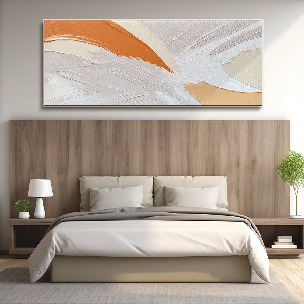 Abstract Plaster Wall Art  "Illumination"