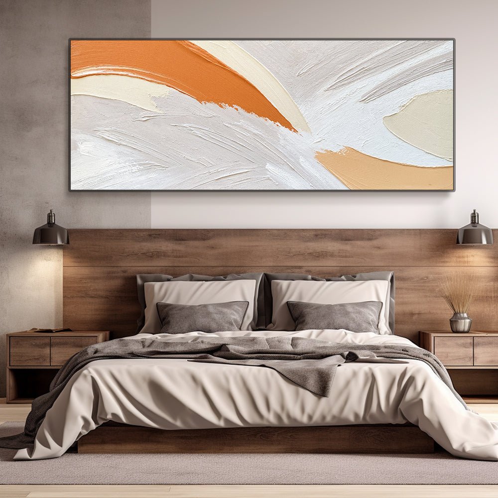 Abstract Plaster Wall Art  "Illumination"