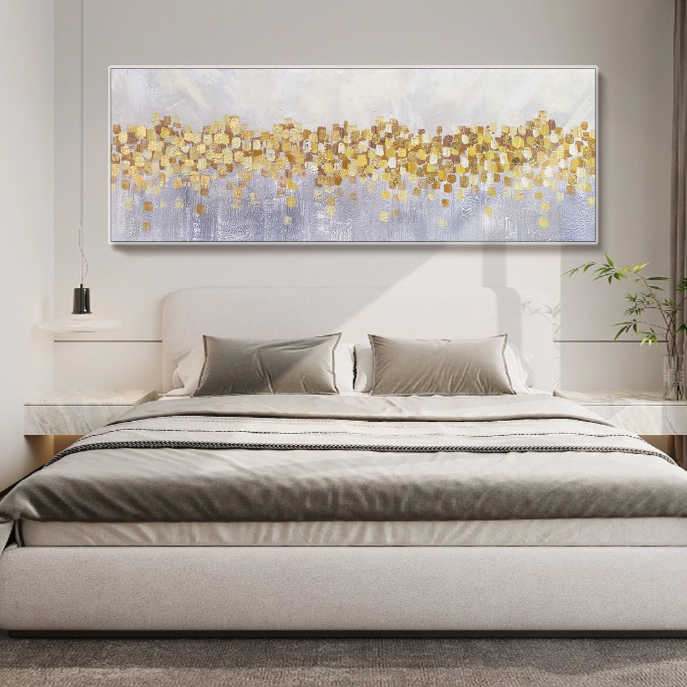 Abstract Plaster Wall Art  "Radiance"