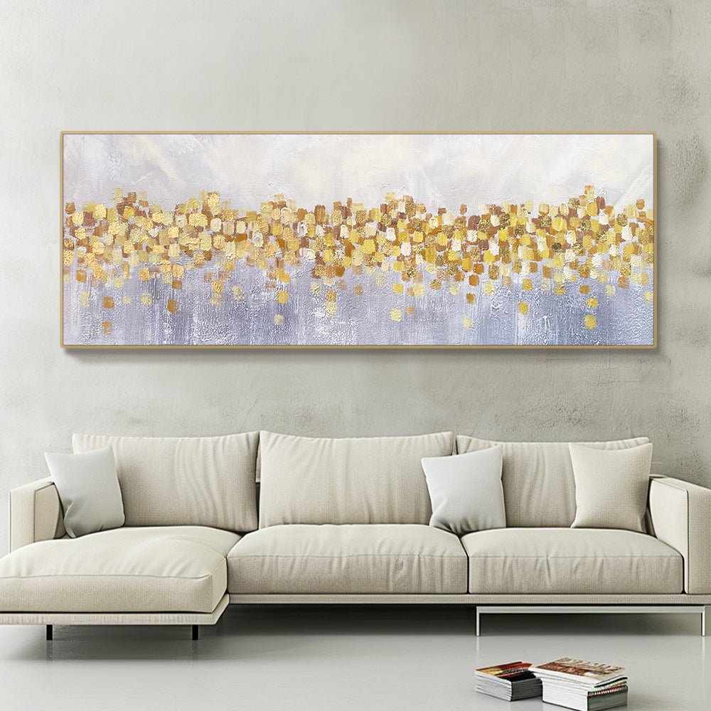 Abstract Plaster Wall Art  "Radiance"