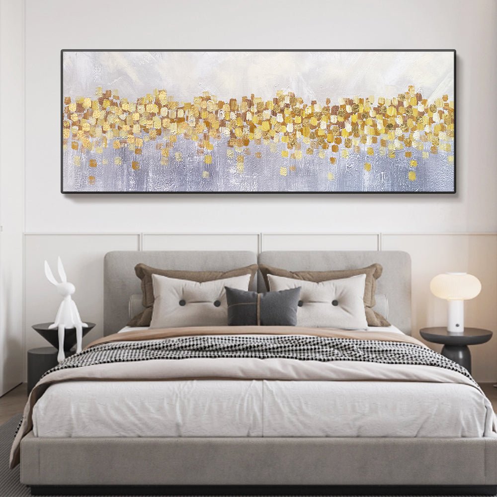 Abstract Plaster Wall Art  "Radiance"