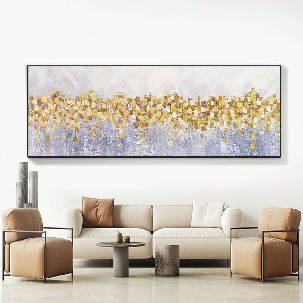 Abstract Plaster Wall Art  "Radiance"