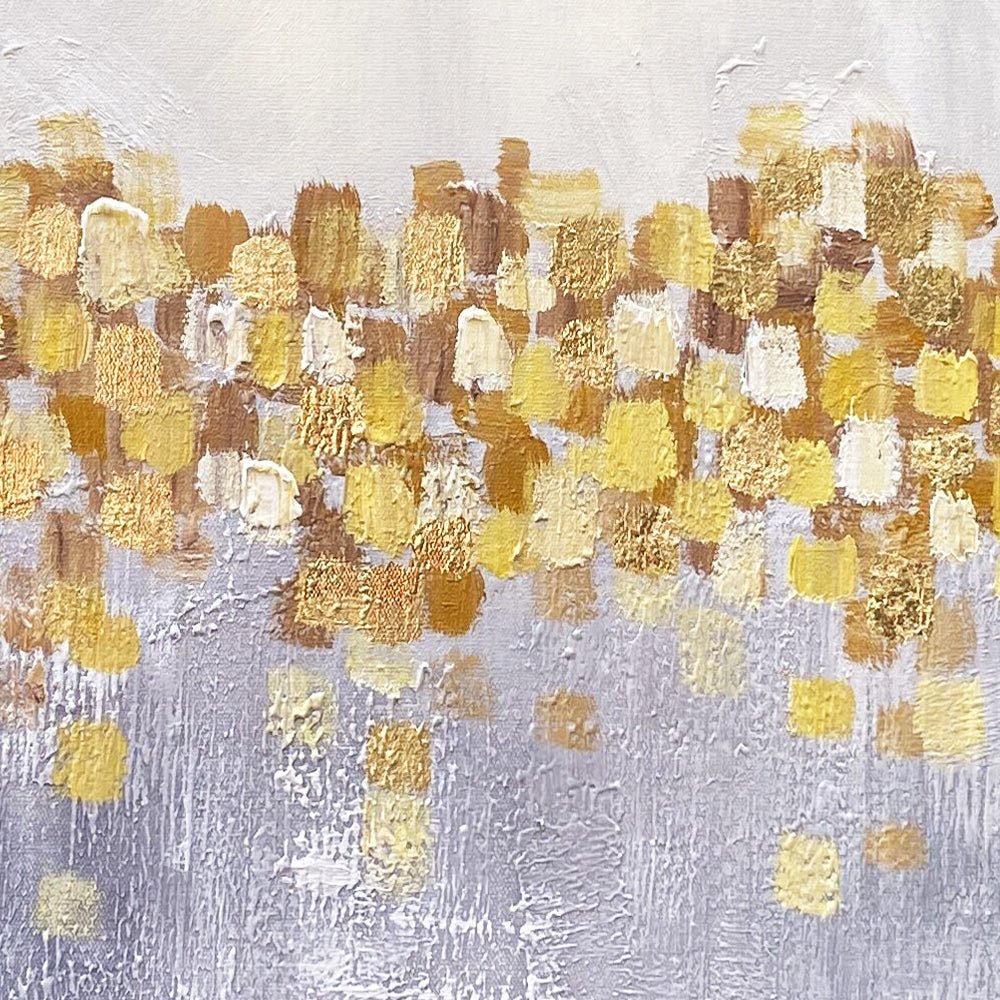 Abstract Plaster Wall Art  "Radiance"