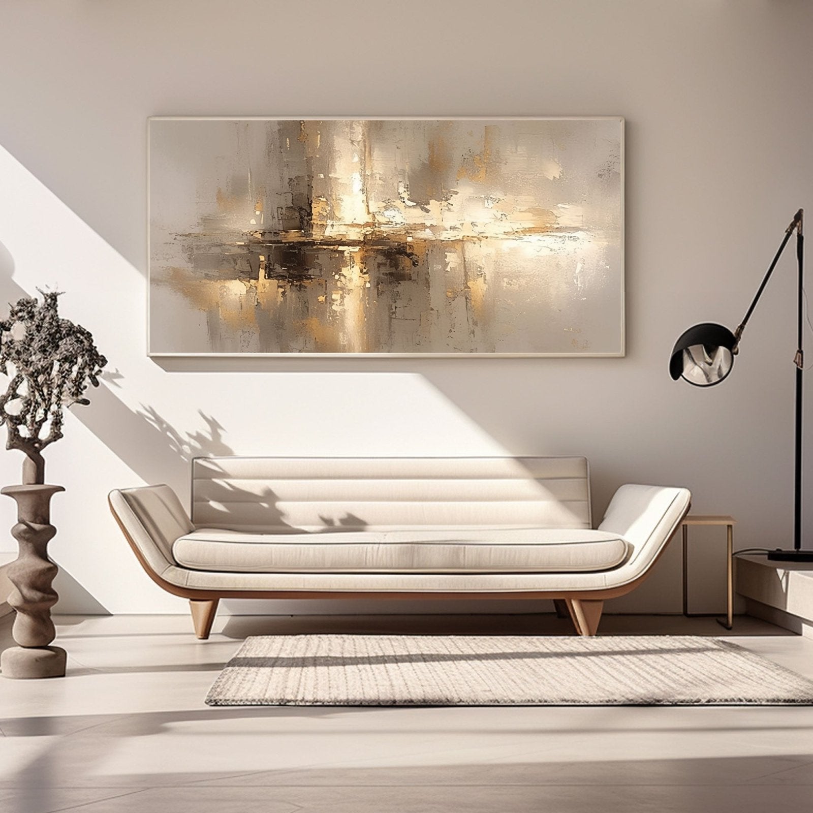 Abstract Wall Art  "Light's Horizon"