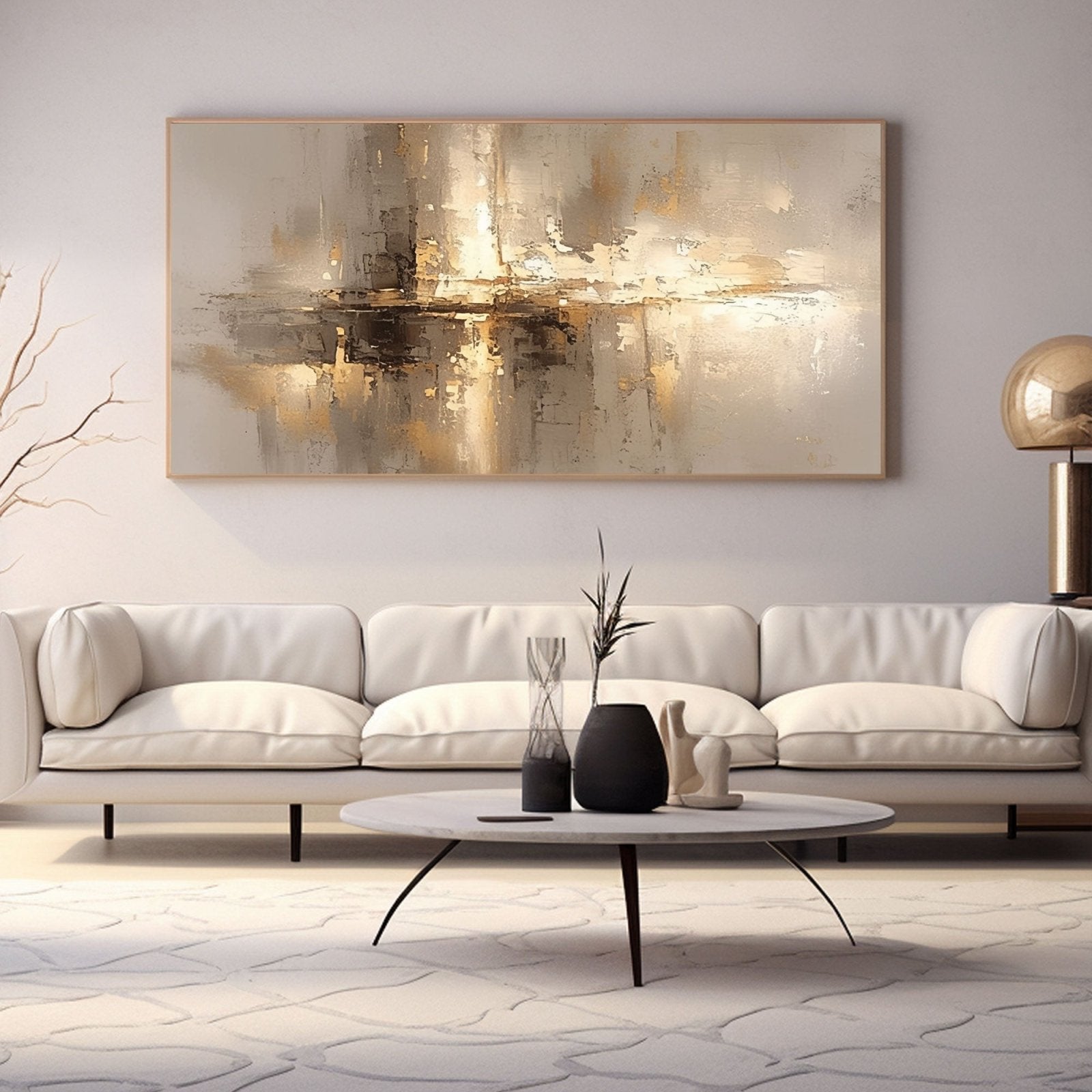 Abstract Wall Art  "Light's Horizon"