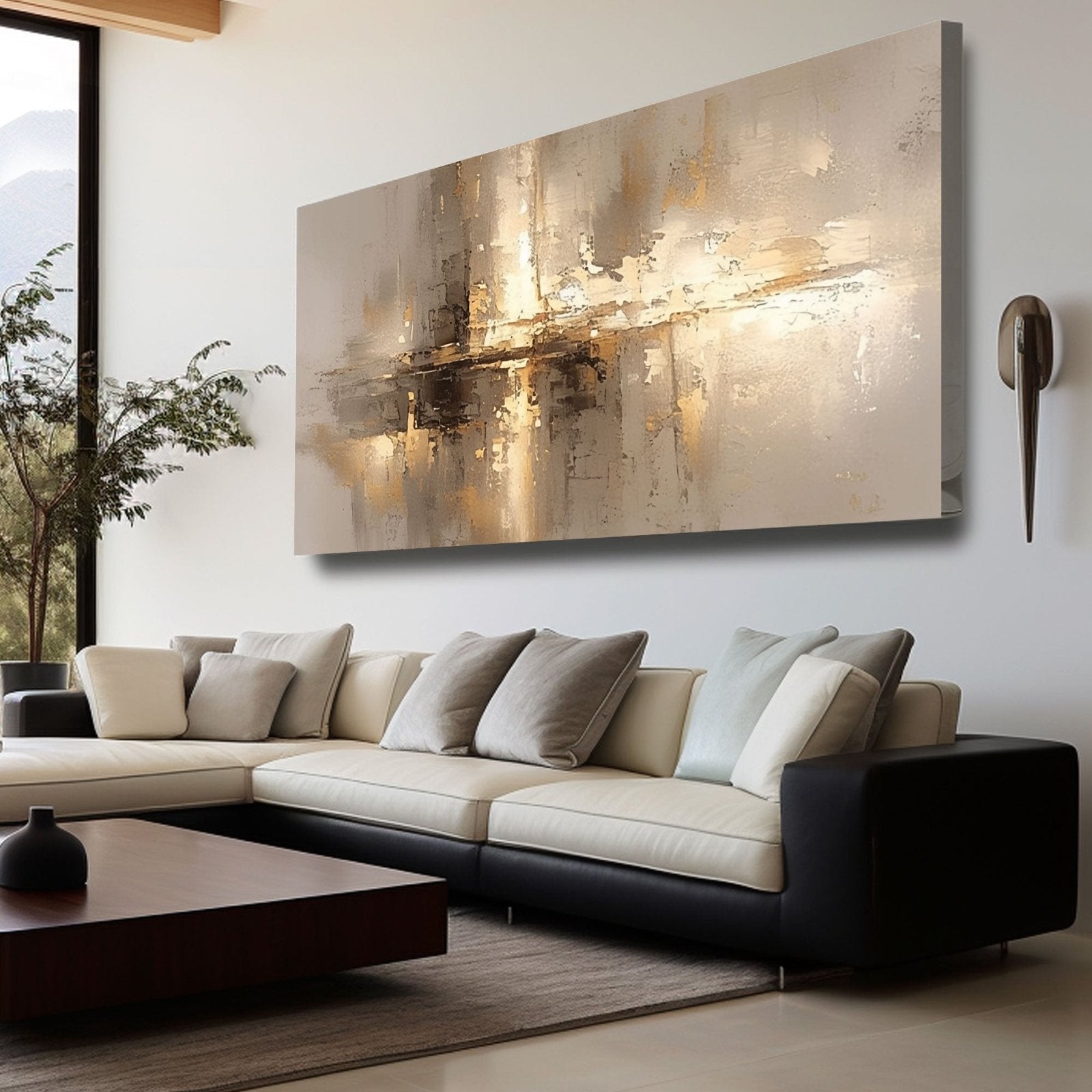 Abstract Wall Art  "Light's Horizon"