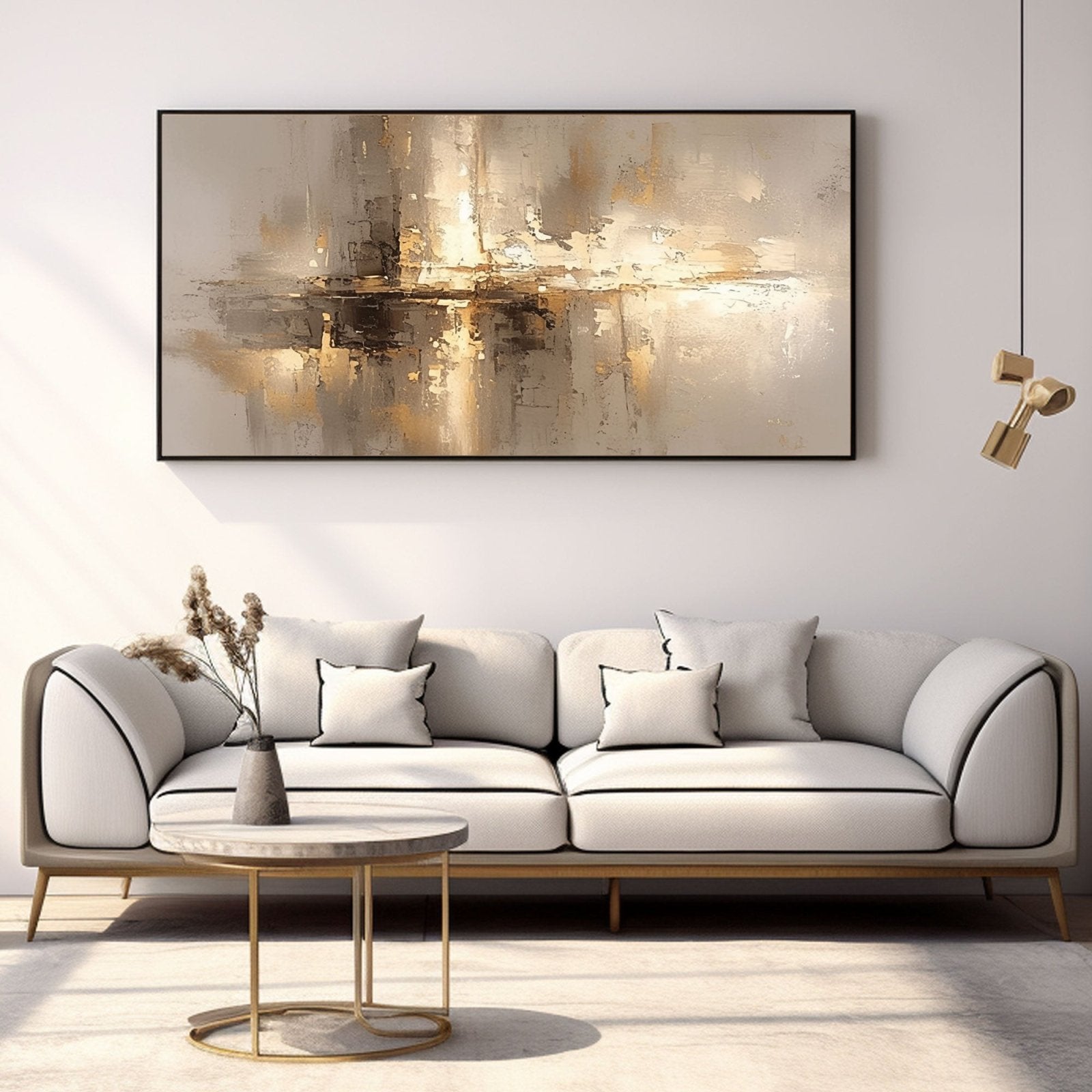 Abstract Wall Art  "Light's Horizon"