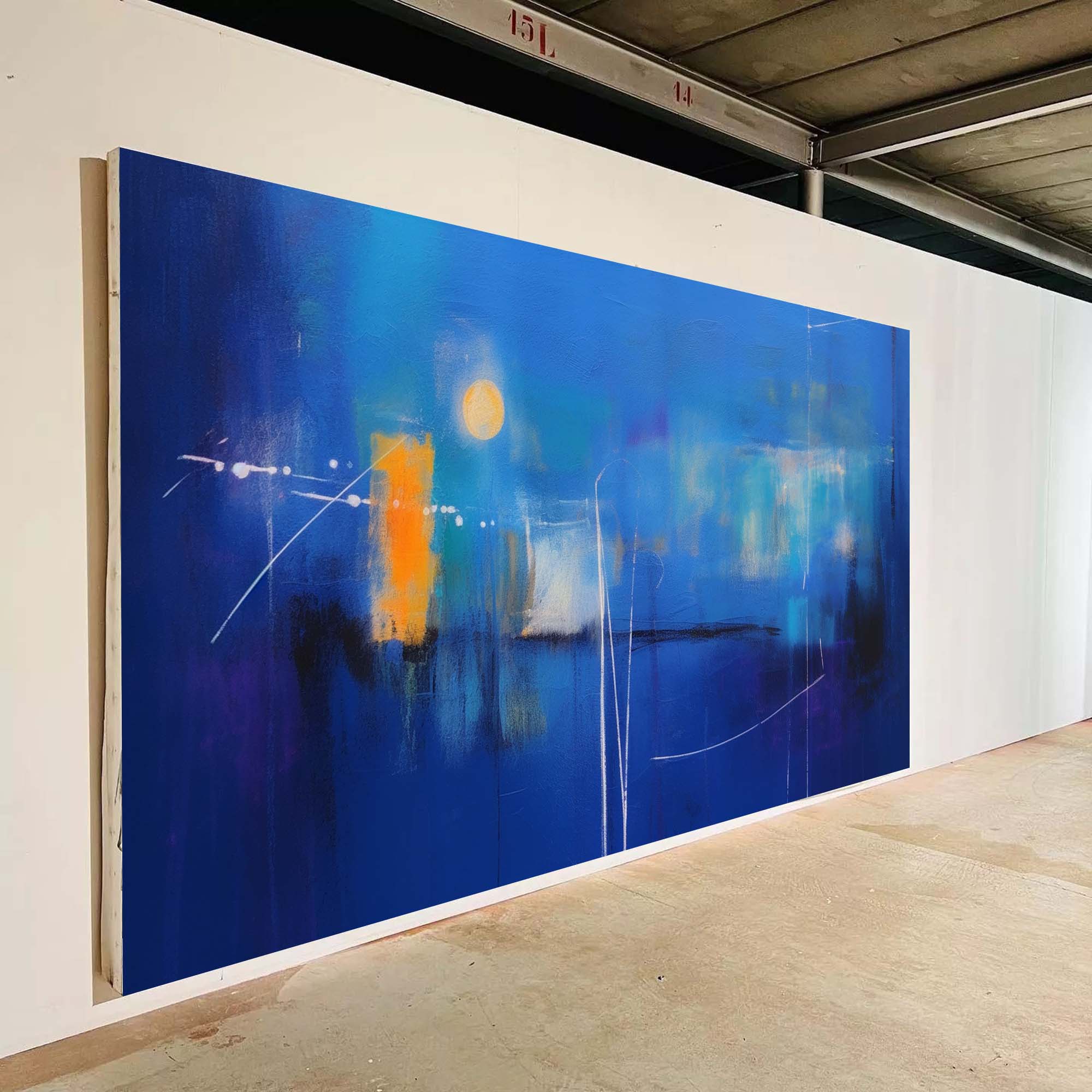 Abstrakte Leinwandkunst #AB211