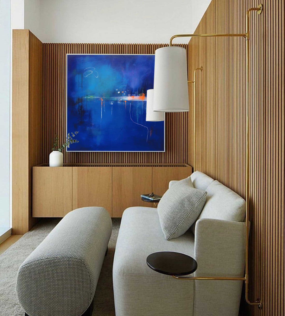 Abstract Canvas Art #AB208