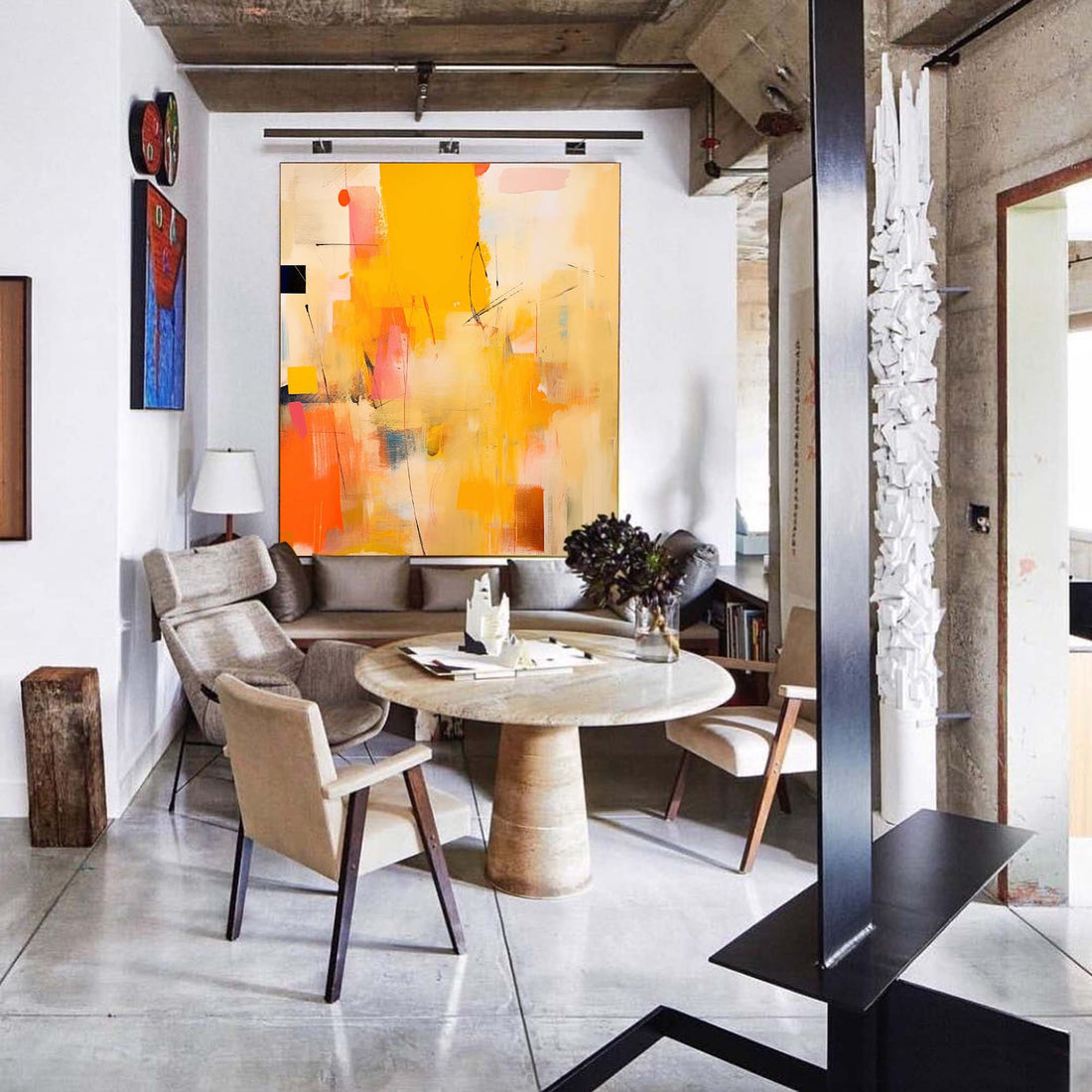 Abstract Canvas Art #AB176